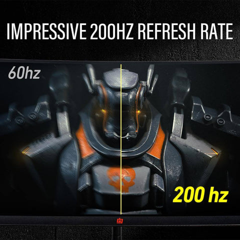 Professional 30 Inch Curved Monitor - 200Hz Refresh Rate