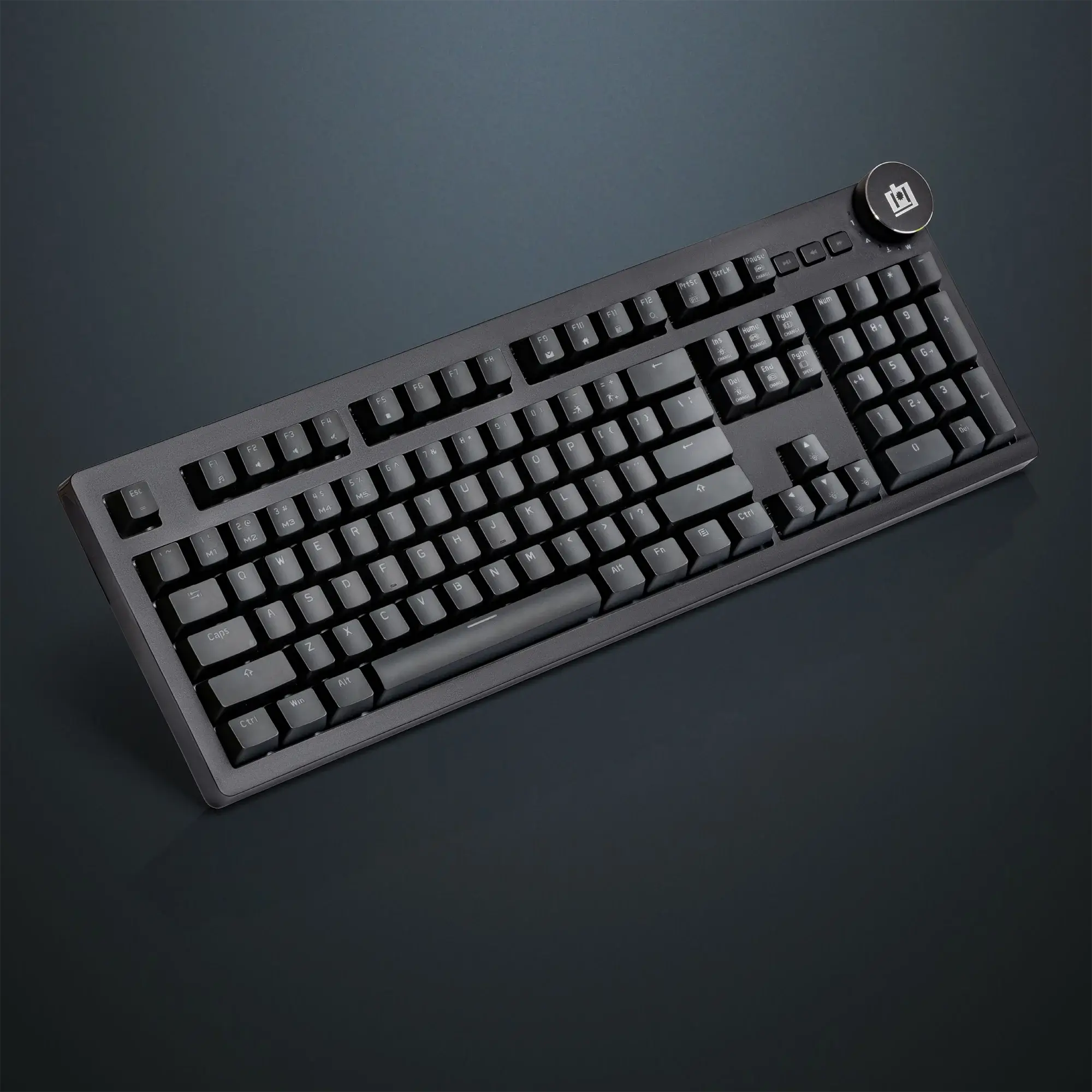 KMECH1YK keyboard shown on a bluish background