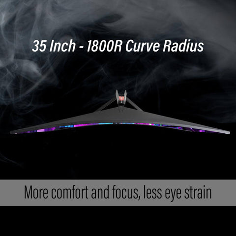 35 Inch 1800R Curve Radius