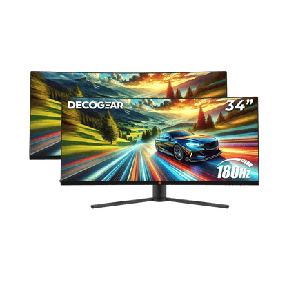 34” 180Hz Monitor 2-Pack