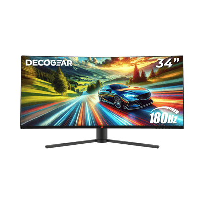 34” 180Hz Monitor - Deco Brands