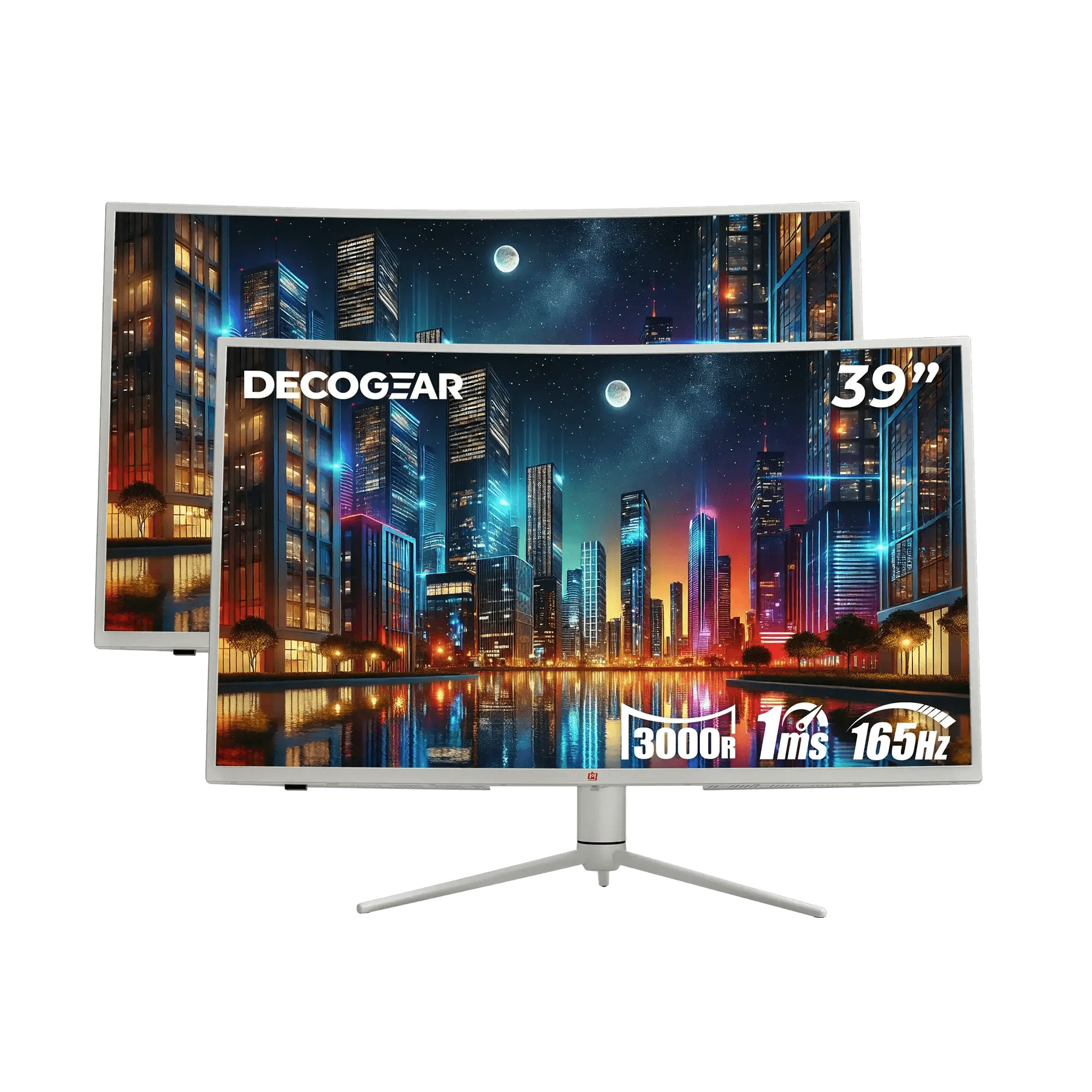 39” White Monitor - Deco Brands