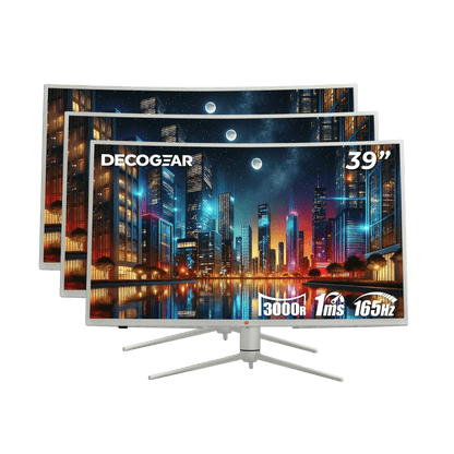 39” White Monitor - Deco Brands