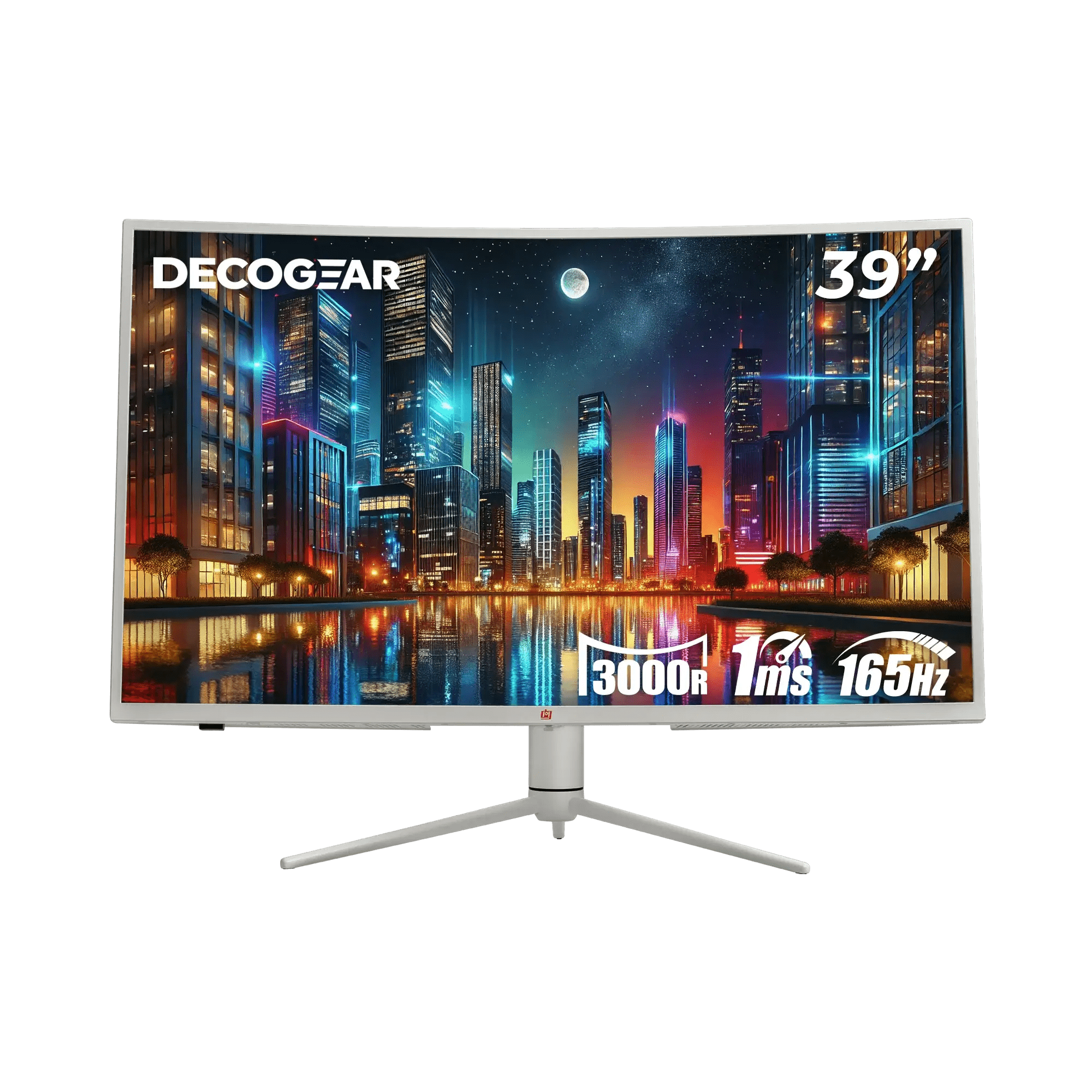 39” White Monitor - Deco Brands