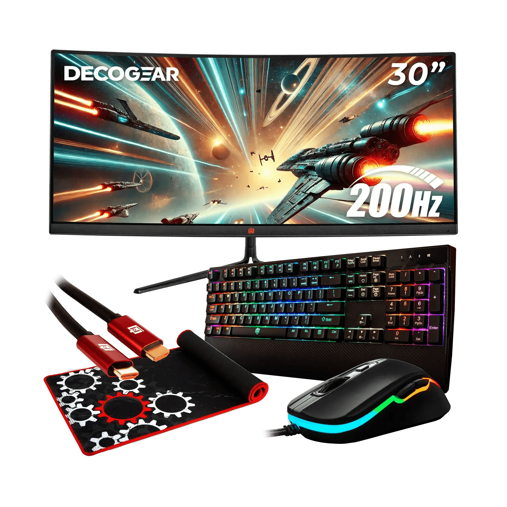 30” Gaming Monitor Level One Bundle