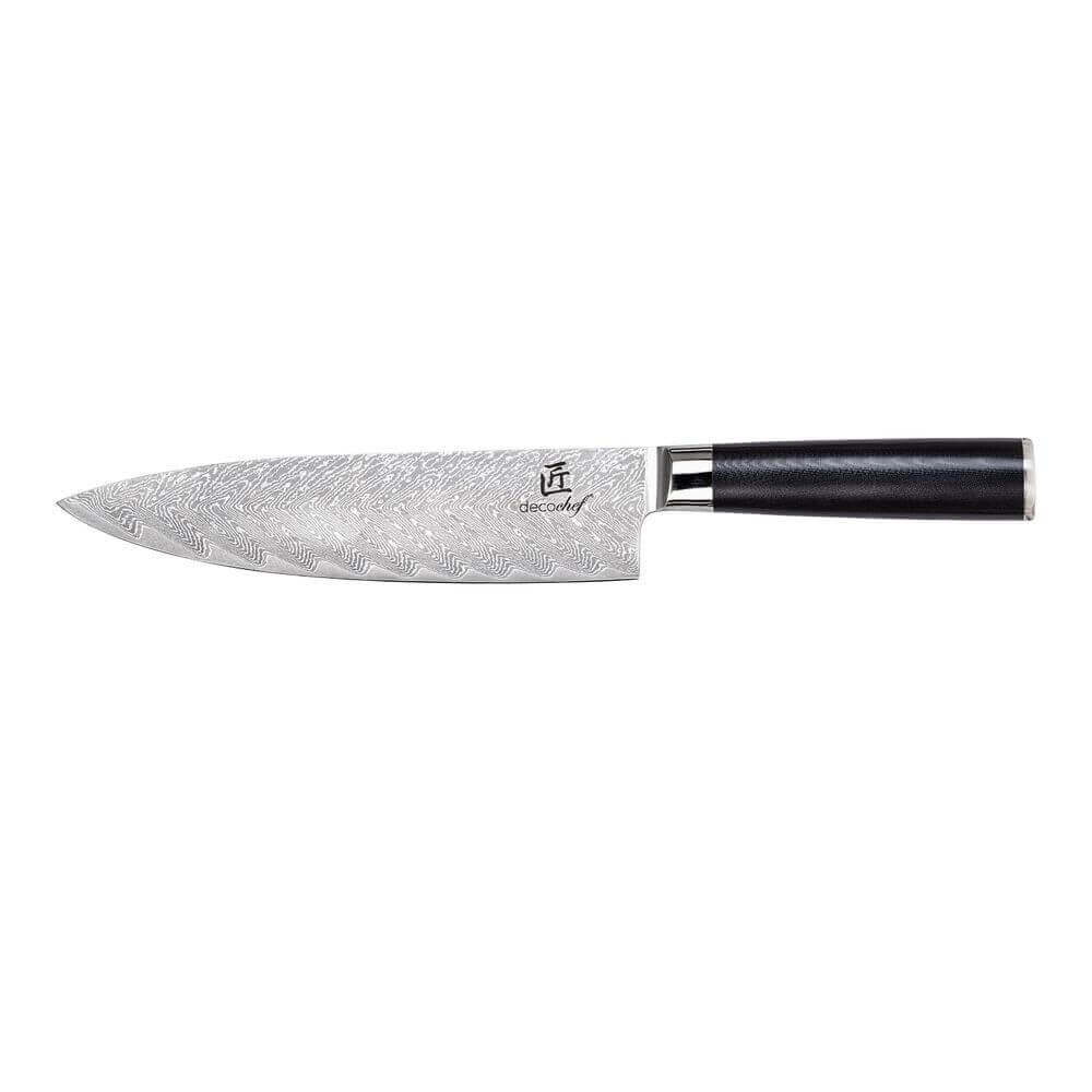 Chef's Knife 8 inch By Oxford Chef - Best Quality Damascus