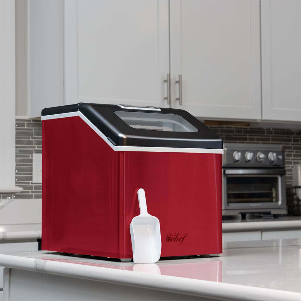 Franklin Chef Red Portable Icemaker