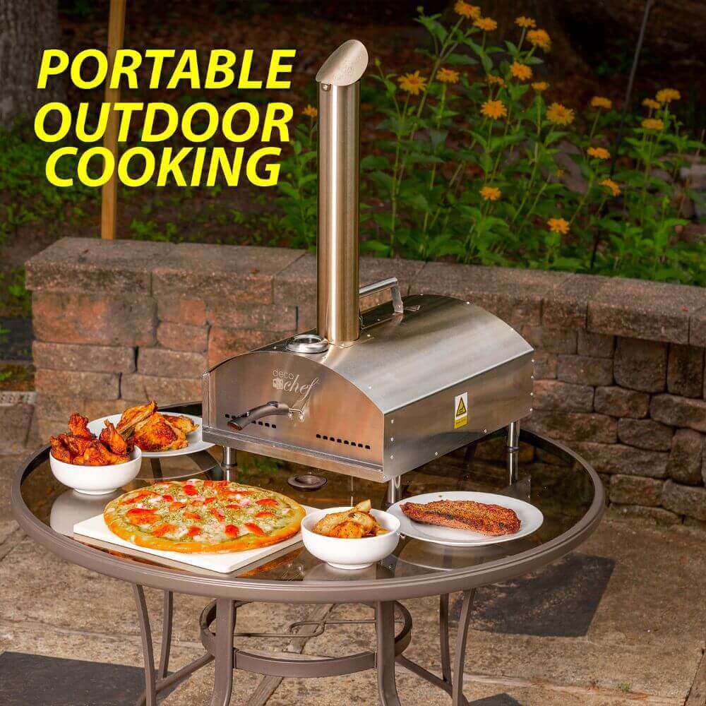 Gas outdoor pizza oven: all the key features