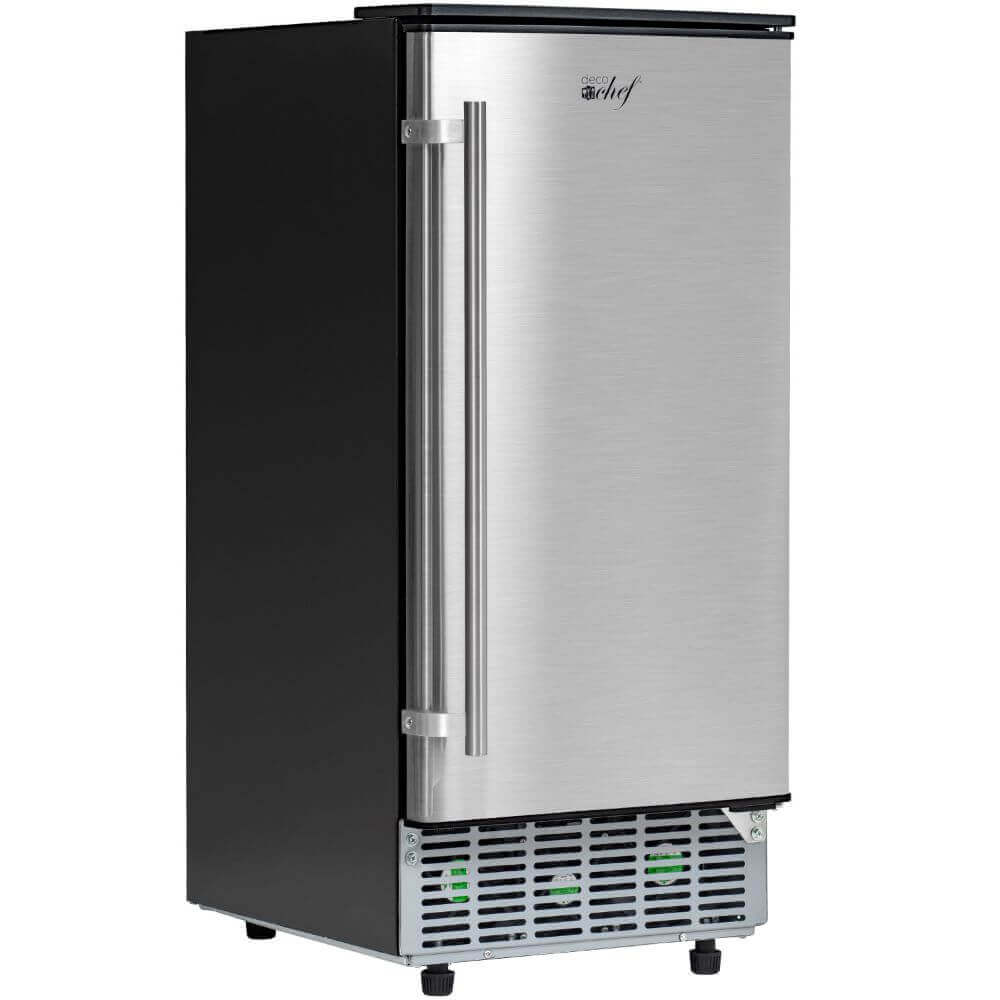 Deco Chef 33LB Nugget Ice Maker, 1-Press Auto Operation, Self-Cleaning,  Stainless Steel • Price »