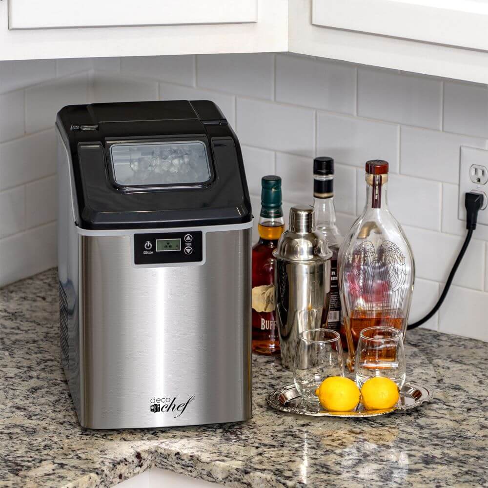 Newair 44lb. Nugget Countertop Ice Maker with Self
